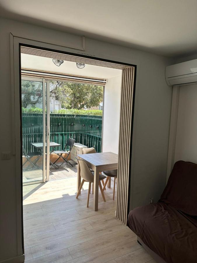 Charmant Studio Neuf 150M Plage Sur Avenue Principale Climatise Et Parking Cavalaire-sur-Mer Exterior foto